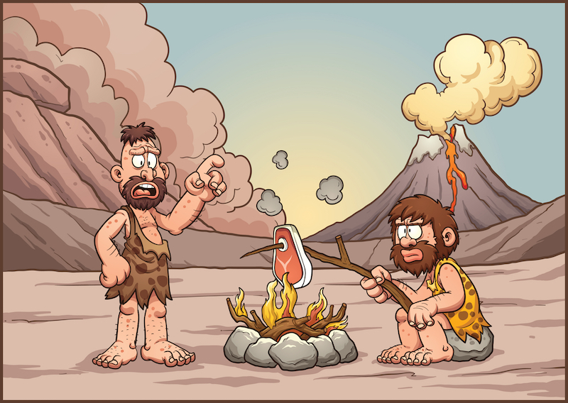 Caveman + Fire